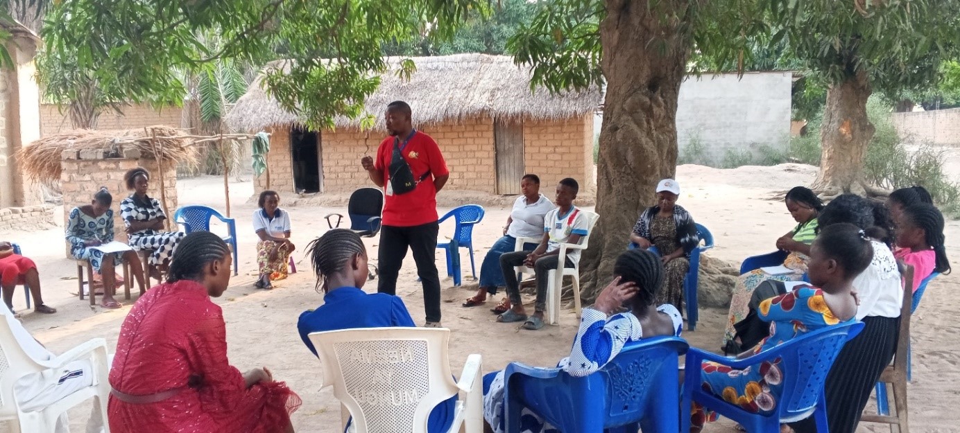 Dialogue communautaire sur l’intégration des enfants, jeunes et adolescents aux dialogues communautaires sur le climat, l'environnement et la cohésion sociale dans le territoire de Manono (Tanganyika-RDC)