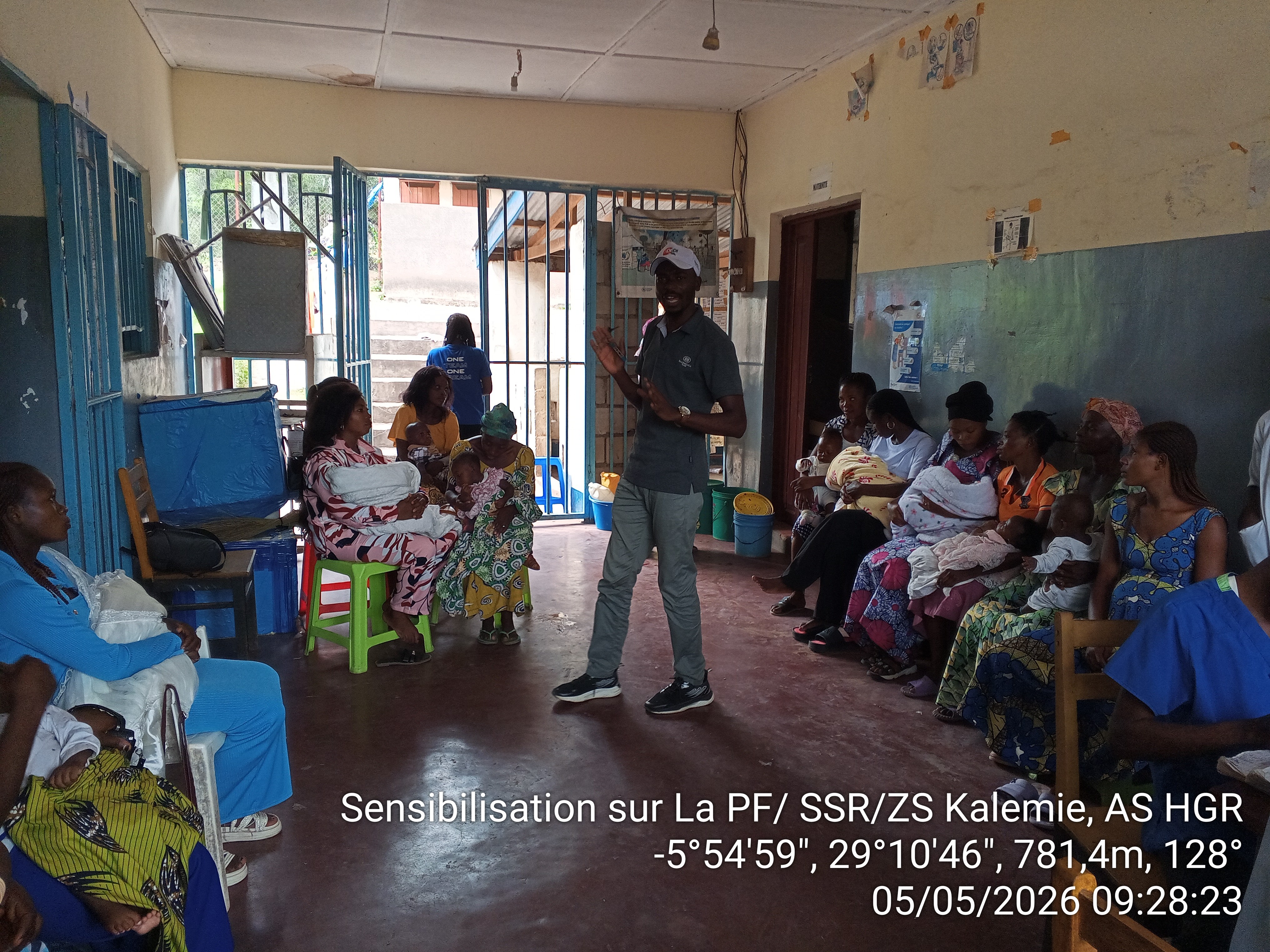 Sensibilisation sur PF/SSR/ZS Kalemie ,AS HGR, le 05/05/2026