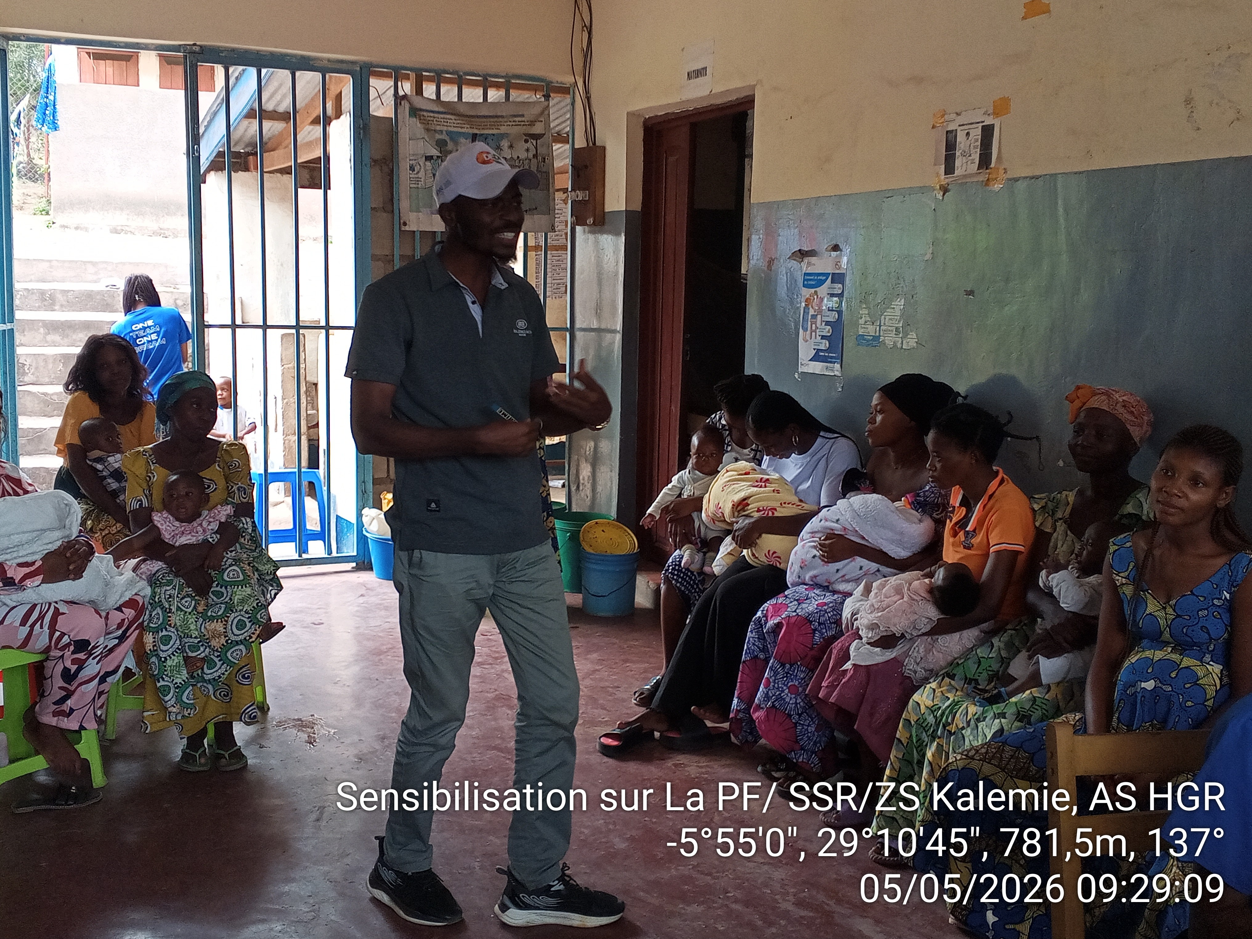 Sensibilisation sur PF/SSR/ZS Kalemie ,AS HGR, le 05/05/2026