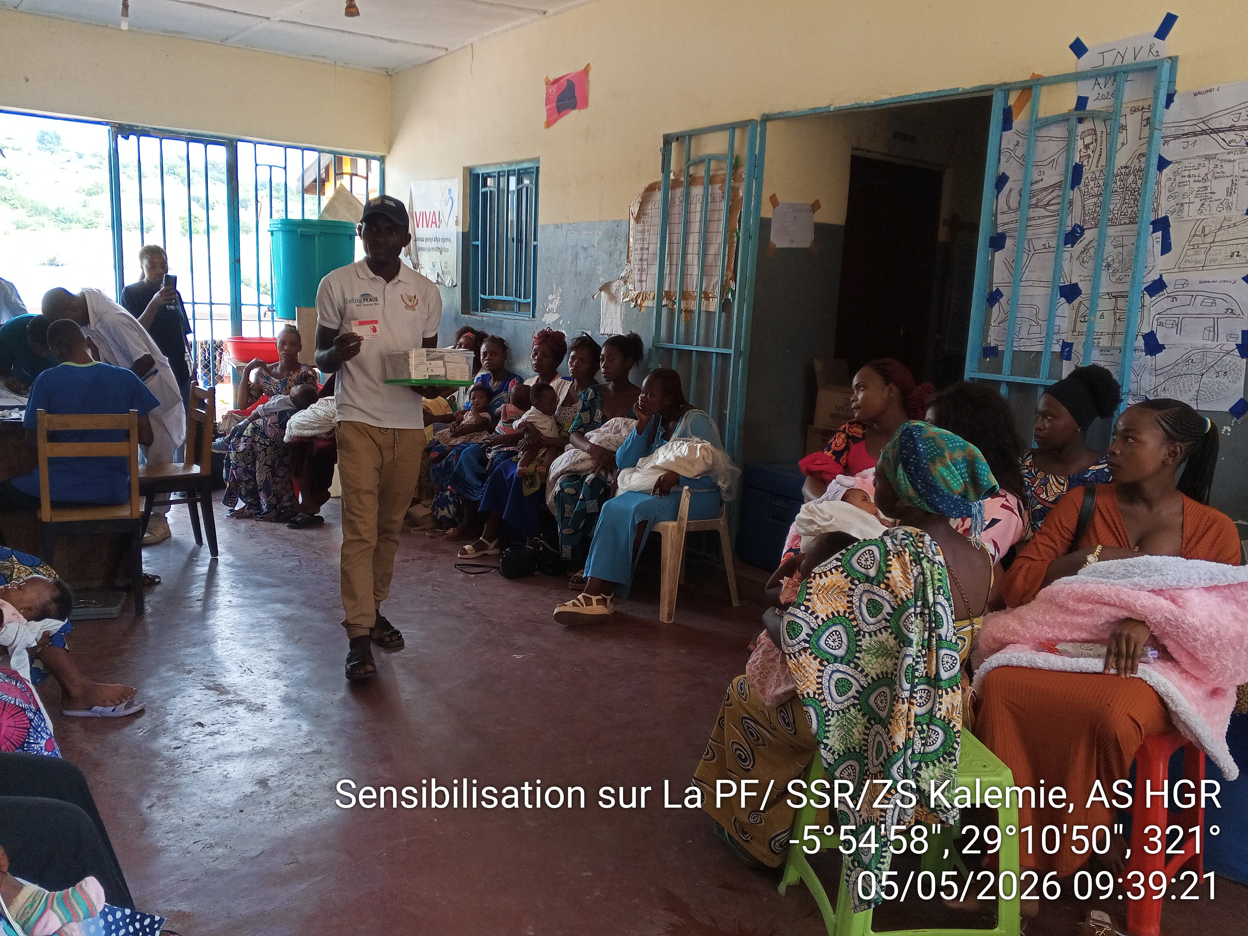 Sensibilisation sur PF/SSR/ZS Kalemie ,AS HGR, le 05/05/2026